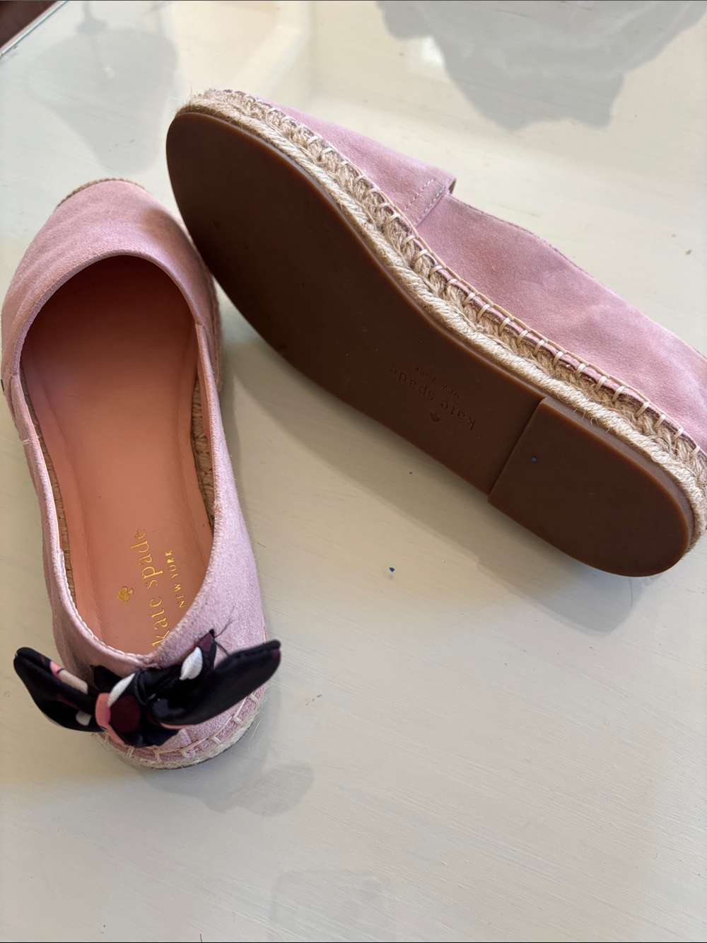 Kate Spade Pink Espadrille Flats ♠️ - Picture 4 of 8